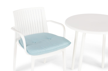 Heron 3pc Patio Set - White