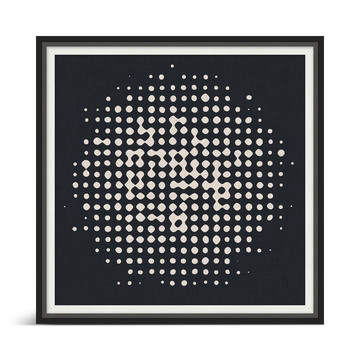 image Spotted Circle III Framed Art