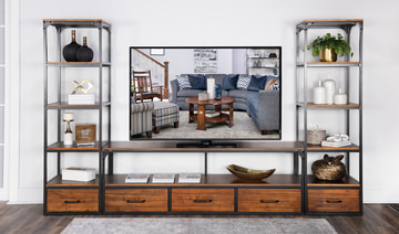 Pembroke Entertainment Wall