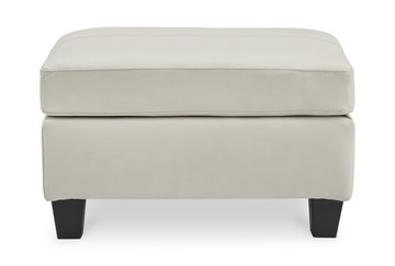 Merida Leather Ottoman