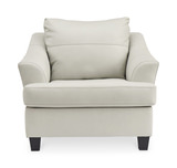 Merida Leather Chair - Coconut thumbnail 2