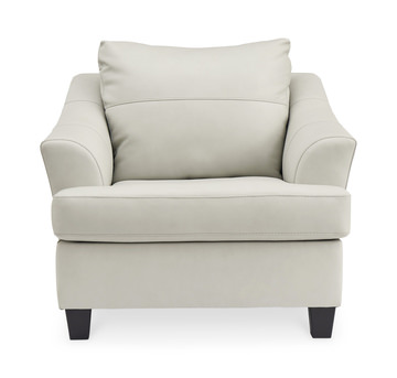 Merida Leather Chair - Coconut