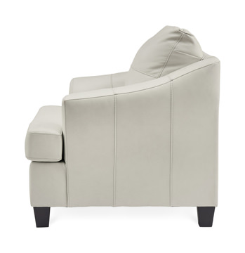 Merida Leather Chair - Coconut