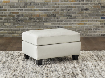 Merida Leather Ottoman