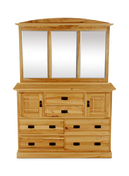 Hickory Highlands Mule Chest Mirror