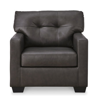 Elsa Leather Chair - Storm