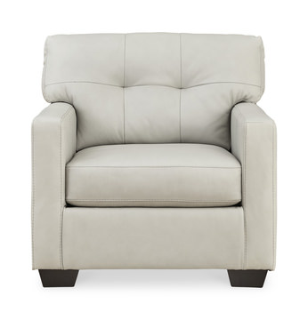 Elsa Leather Chair - Coconut