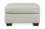 Elsa Leather Ottoman - Coconut thumbnail 3