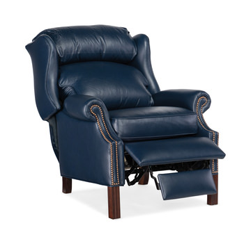 Chippendale Reclining Wing Chair