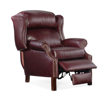 Chippendale Reclining Wing Chair