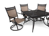 Manhattan 5 Piece Patio Dining Set thumbnail 2