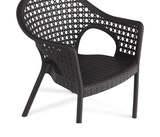 Iris Wicker Cane Chair - Dark Brown thumbnail 3