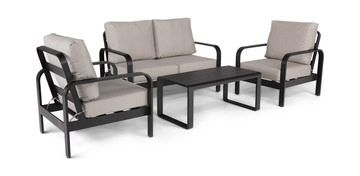 image West Wind 4 Piece Outdoor Chat Group