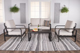 Terrace Grey Terrain 4′0″ x 5′9″ Area Rug thumbnail 6