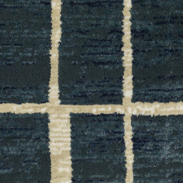 Reed Blue/Ivory 5′3″ X 7′6″ Area Rug