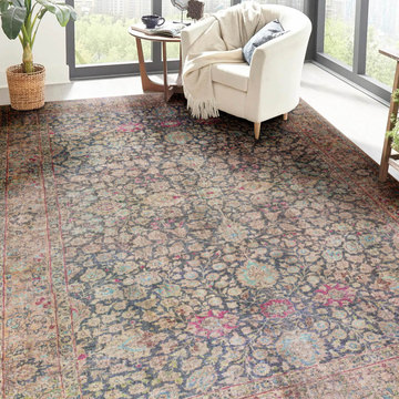 Kars Midnight 5′0″ x 7′6″ Area Rug