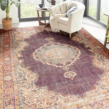 Kars Eggplant 3′0″ x 5′0″ Area Rug