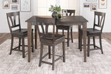 Kateri Counter Table with 4 Counter stools thumbnail 2