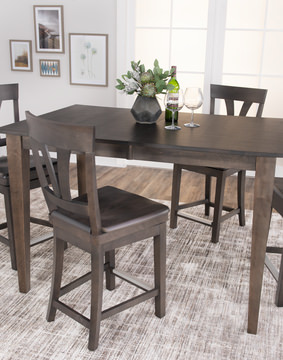 Kateri Counter Table with 4 Counter stools