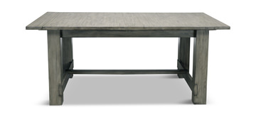 Emerson Dark Taupe Trestle Table