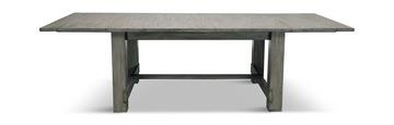 Emerson Dark Taupe Trestle Table