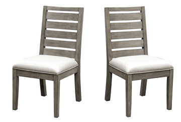 Emerson Dark Taupe Ladderback Chair