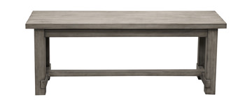 Emerson Dark Taupe Bench