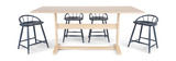 Delmar 5 Piece Counter Table Set thumbnail 2