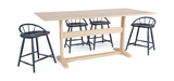 Delmar 5 Piece Counter Table Set thumbnail 1