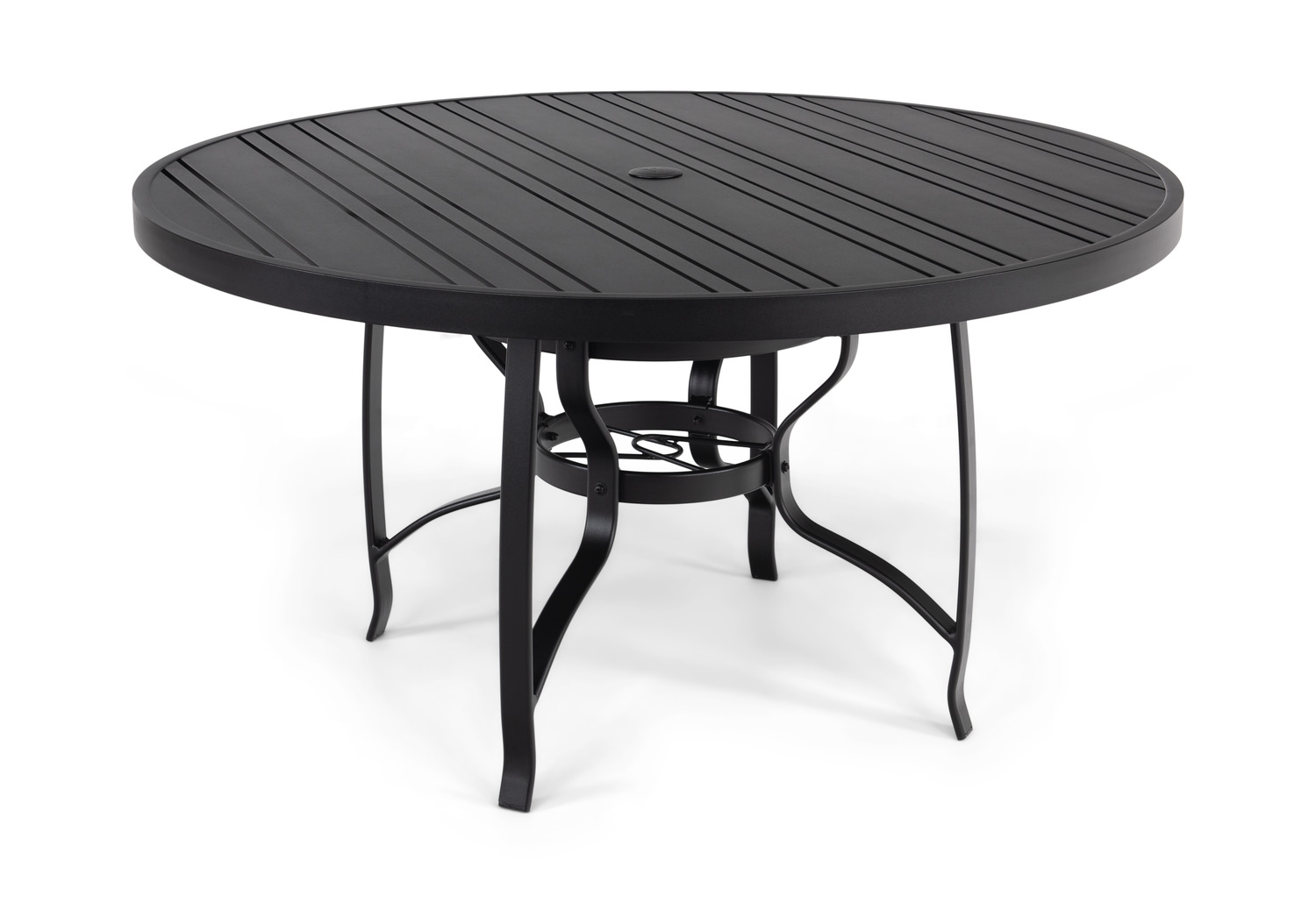 Tri-Slat 54″ Rd Dining Table | HOM Furniture
