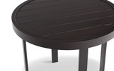 Side Table - 22″ Aluminum Slat Top  thumbnail 3