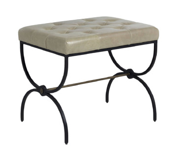 image Galvin Leather Stool