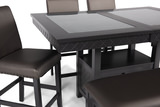 Bankston Counter Table With 4 Stools And Bench thumbnail 4
