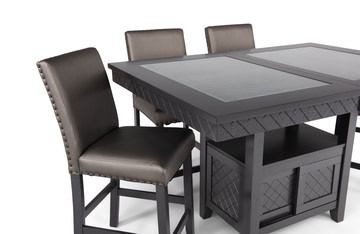 Bankston Counter Height Table With 4 Stools