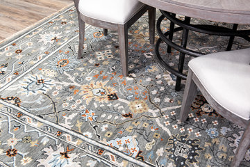 Rajasthan Santas/Gray Area Rug - 8′0″ x 10′0″ 