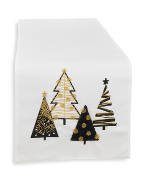 image Christmas Tree Table Runner