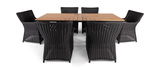 Cebu II And Java 7 Piece Patio Dining Set thumbnail 3