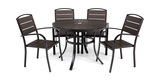 Pearl Cove 5 Piece Patio Dining Set thumbnail 1