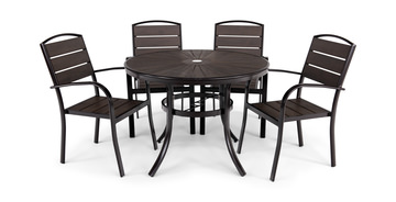 Pearl Cove 5 Piece Patio Dining Set