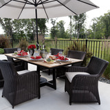 Cebu II And Java 7 Piece Patio Dining Set thumbnail 8