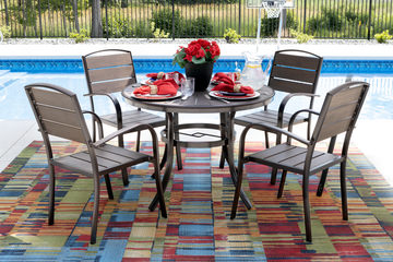 Pearl Cove 5 Piece Patio Dining Set