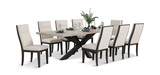Benton Dining Table With 4 Upholstered Dining Chairs thumbnail 1