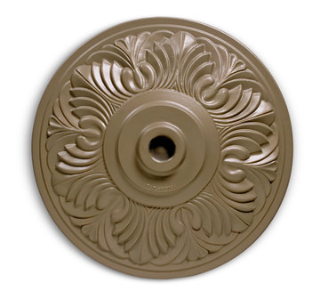 Art Deco 50lb Umbrella Base - Champagne