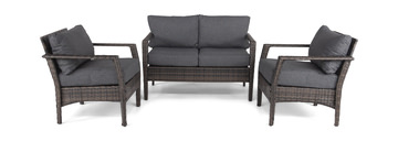 Vista 3 Piece Woven Porch Set