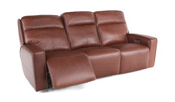 Eden Leather Power Reclining Sofa