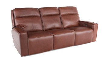 Eden Leather Power Reclining Sofa
