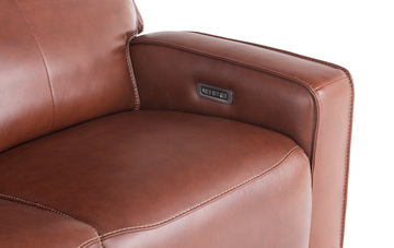 Eden Leather Power Reclining Sofa