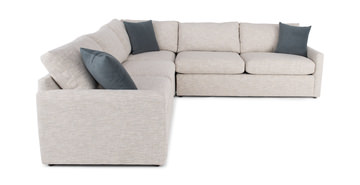 Violet 3 Piece Sectional - Right Arm Queen Sleeper