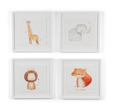Set of 4 Animal Babies Framed Art thumbnail 2