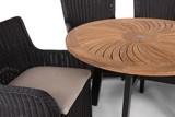 Cebu II And Wendy 5 Piece Patio Dining Set thumbnail 2